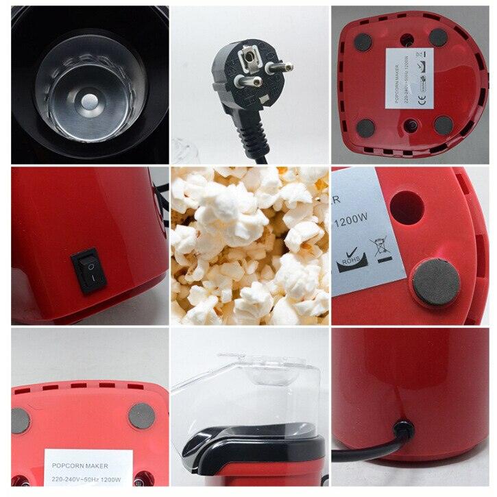 220V Popcorn Makers Mini Popcorn Machine Electric Household Appliance Machine Fully Automatic Popcorn Machine For Home Kitchen - PI Shop