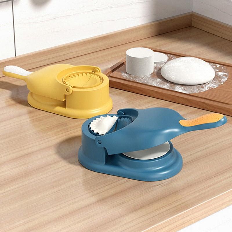 Kitchen Dumpling Mold Rolling Dough Dumpling Machine Pressing Dumpling Skin Tool Noodle Press Home Manual Baking Pastry Machine - PI Shop