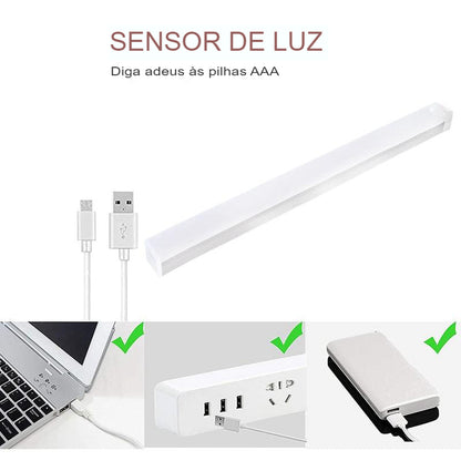 Barra de Luz com Sensor de Movimento