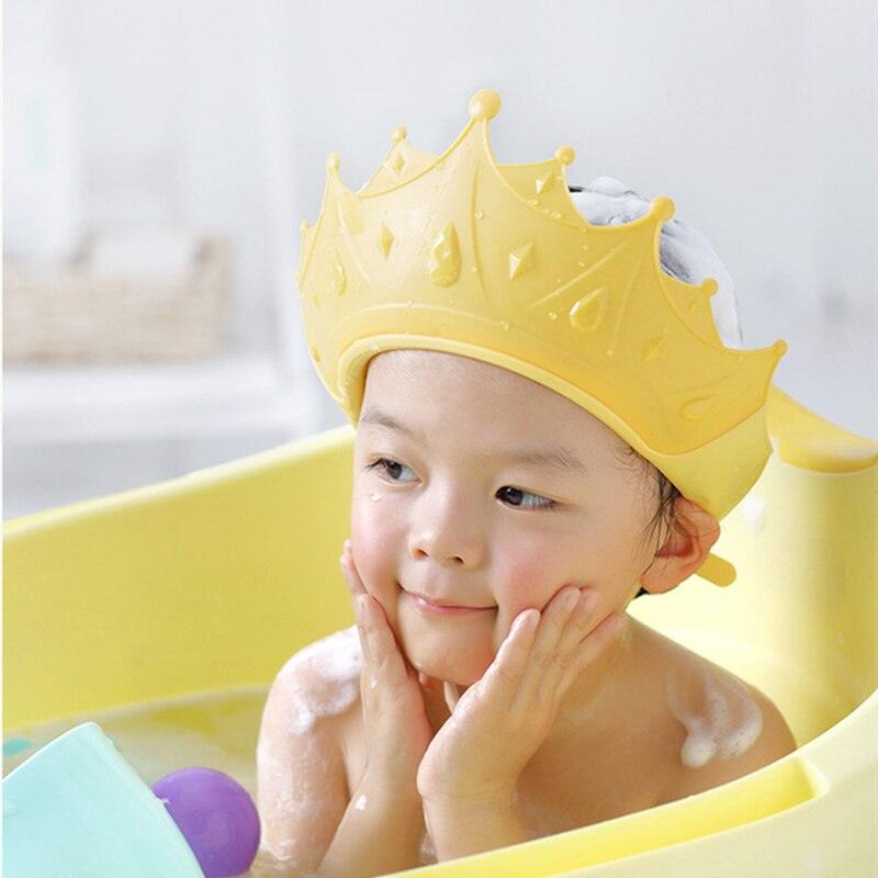 Baby Kids Head Washing Fantastic Product Eye Ear Protection Silicone Shampoo Cap Infant Children Bathing Shower Cap - PI Shop