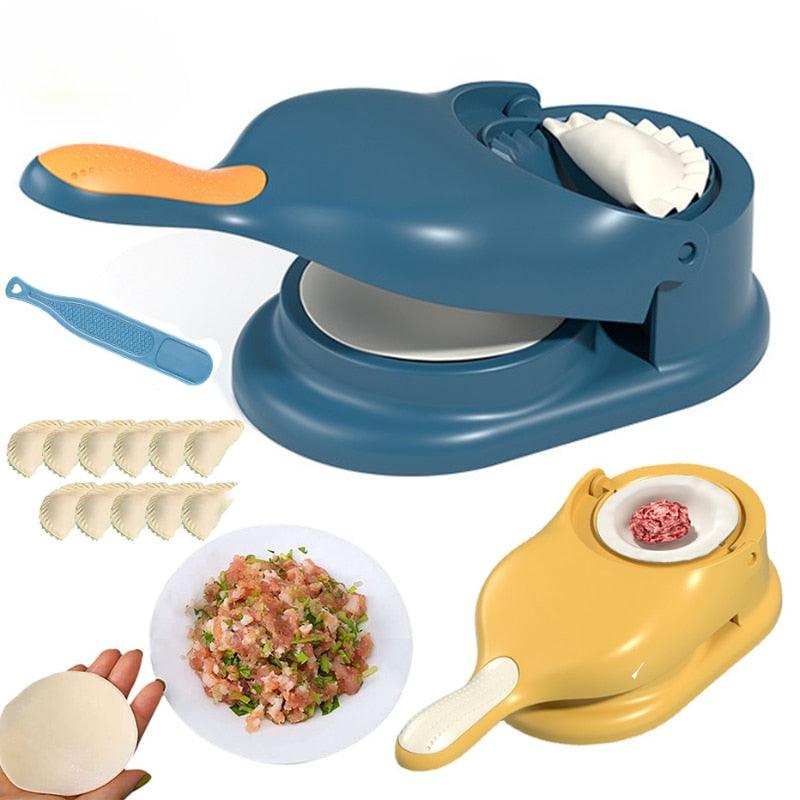 Kitchen Dumpling Mold Rolling Dough Dumpling Machine Pressing Dumpling Skin Tool Noodle Press Home Manual Baking Pastry Machine - PI Shop